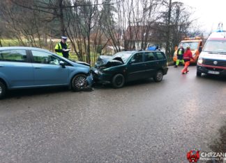 Pięć osób rannych w czołowym zderzeniu w Pogorzycach. FOTO!