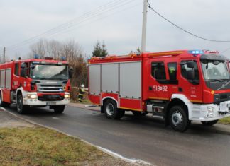Strażacy nieśli pomoc swojemu druhowi. Niestety jego życia nie udało się uratować.