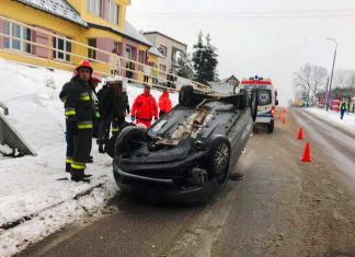 Wypadki i kolizje w powiecie myślenickim. FOTO!
