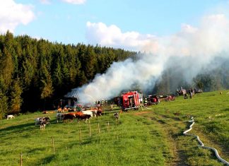Pożar „bacówki” w Kacwinie. ZDJĘCIA!