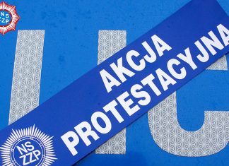Protest służb mundurowych. Policjanci i Strażacy na zwolnieniach lekarskich.