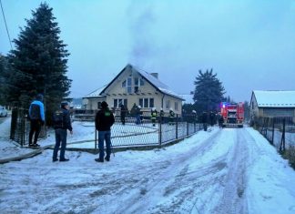 Pożar budynku mieszkalnego w miejscowości Kamień. ZDJĘCIA!