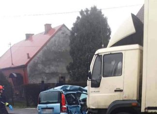 Wypadek na DW780. Jedna osoba reanimowana – ZDJĘCIA!