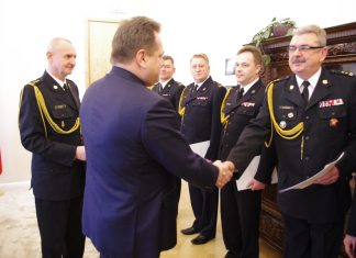 st.bryg. Marek Bębenek p.o. Małopolskiego Komendanta Wojewódzkiego PSP