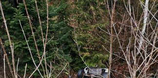 Tragiczny wypadek w gminie Łącko. Samochód spadł ze skarpy do potoku – ZDJĘCIA!