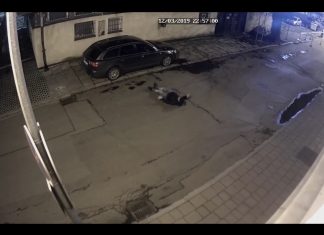 Zatrzymano 32-letniego obywatela Francji, który niszczył zaparkowane samochody – FILM!