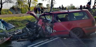 Tragiczny wypadek na DW783 w powiecie miechowskim – ZDJĘCIA!
