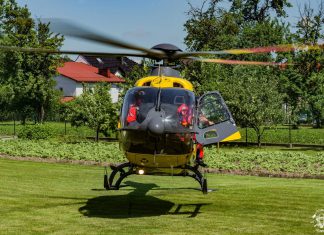 Poważny wypadek podczas prac polowych. 4-latek zabrany przez śmigłowiec LPR