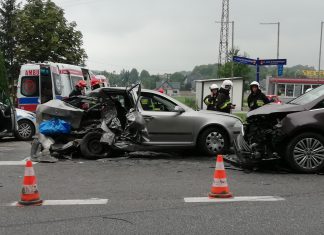 Karambol na DK94. Na miejscu śmigłowiec LPR – ZDJĘCIA!