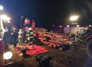 Nieszczęśliwy wypadek podczas prac rolniczych