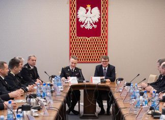 Małopolski Komendant Wojewódzki PSP wziął udział w spotkaniu z wiceministrem MSWiA i nowym Komendantem Głównym PSP
