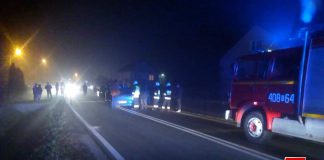 Dachowanie samochodu w powiecie bocheńskim – ZDJĘCIA!