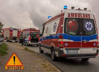 DK-75 zderzenie dwóch samochodów w powiecie nowosądeckim