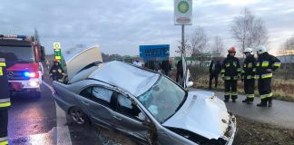 Po wypadku utrudnienia na ,,zakopiance”