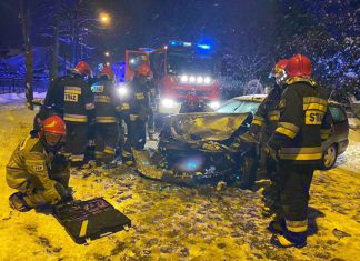 Wypadek z udziałem nietrzeźwego kierowcy w Zakopanem – ZDJĘCIA!