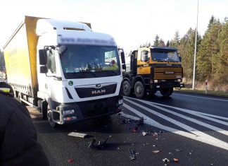 Wypadek na granicy Polsko-Słowackiej