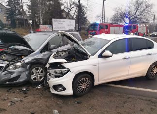 Dwa samochody zderzyły się na DW780 w Alwerni