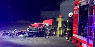 Utrudnienia na DW 948 w powiecie oświęcimskim. ZDJĘCIA