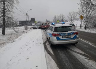 Zderzenie kilku pojazdów w Tuchowie – ZDJĘCIA