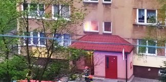 Pożar piwnicy w jednym z tarnowskich bloków mieszkalnych