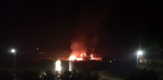Pożar tartaku w Mszanie Dolnej – FOTO