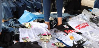 Wprowadzali do obrotu podróbki odzieży. Skuteczna akcja olkuskich policjantów