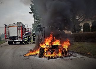 Pożary pojazdów w powiecie oświęcimskim – ZDJĘCIA!