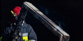 Pożar w miejskim archiwum w Krakowie
