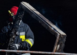 Pożar w miejskim archiwum w Krakowie