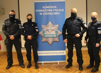 Oświęcimscy policjanci obezwładnili mężczyznę grożącego spowodowaniem eksplozji