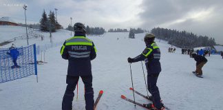 Policyjne patrole na stokach narciarskich