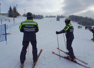 Policyjne patrole na stokach narciarskich