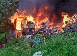 Tragiczny pożar w w powiecie nowotarskim. W domku letniskowym spłonęły dwie osoby