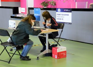 Rusza punkt szczepień w Tauron Arenie w Krakowie