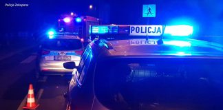 Nocny pościg Zakopianką za 14-letnim kierowcą – FOTO!