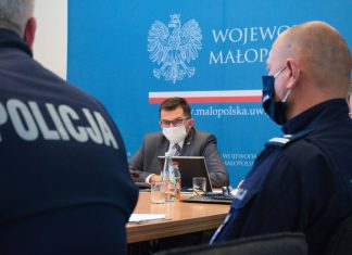 Akcja ,,Znicz”- Sytuacja ,,Covid-19″ – Posiedzenie Wojewódzkiego Zespołu Zarządzania Kryzysowego