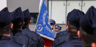 Ślubowanie 40 nowo przyjętych policjantów
