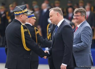 Małopolski Komendant Wojewódzki PSP st.bryg. Piotr Filipek – awansowany do stopnia nadbrygadiera Państwowej Straży Pożarnej