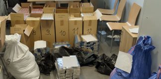 Policjanci zabezpieczyli tytoń i papierosy bez akcyzy