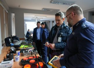Spotkanie oraz przekazanie sprzętu w ramach projektu „Bezpieczeństwo przede wszystkim”