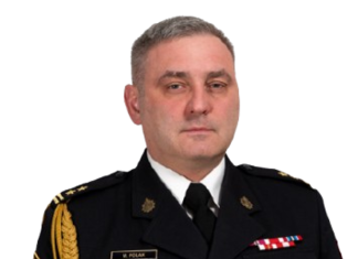 bryg. Michał Polak p.o. Zastępcy Małopolskiego Komendanta Wojewódzkiego Państwowej Straży Pożarnej