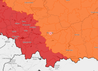 OSTRZEŻENIE METEOROLOGICZNE – MAŁOPOLSKA ⚠️