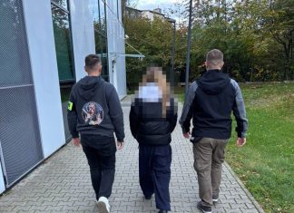 Zatrzymanie 16-latki za opublikowanie niebezpiecznego nagrania